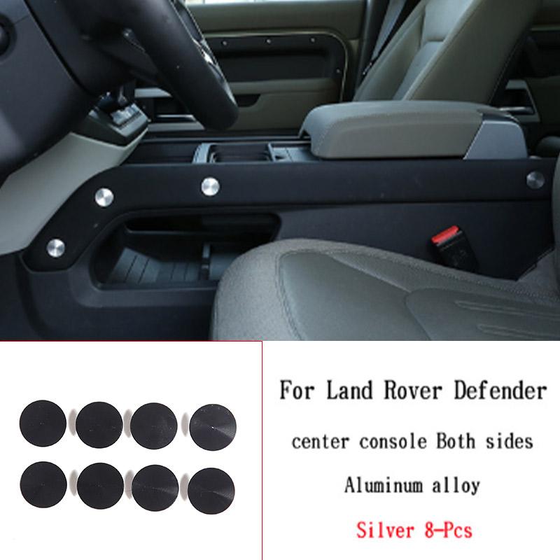 Für Land Rover Defender 110 130 2020-2024 Aluminiumlegierung Auto Türschrauben Schutz Dekorative Abdeckungen Verkleidungen Autozubehör