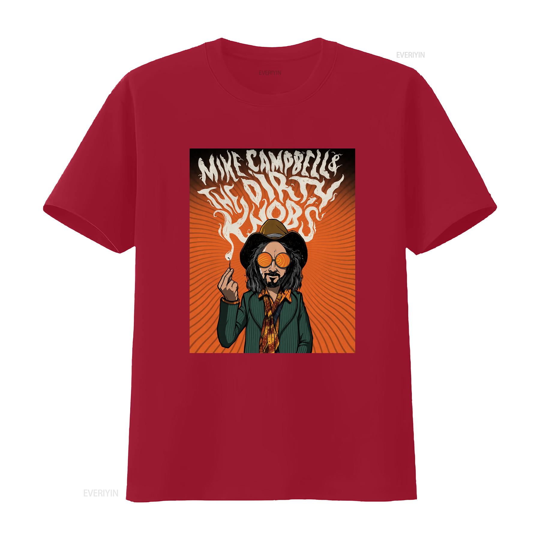 

Mike Campbell The Dirty Knobs American Musical Band T Shirt S 5XL Best for Music Lovers vintage Washed homme designer clothes S