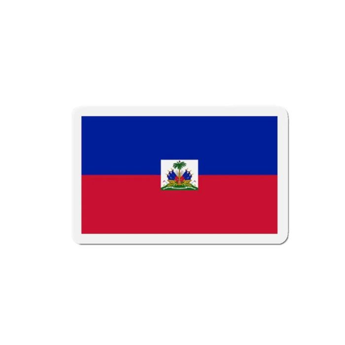 Aimant Drapeau Haïti - Multicolore - 7 Cm - 50 Pièces - Résine Synthétique - Mixte