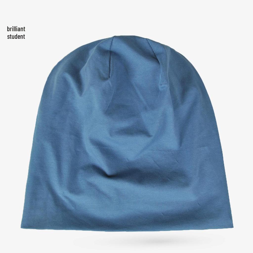 Versatile Cotton Beanie: Thin, Cuffed, Plain Style for Men & Women