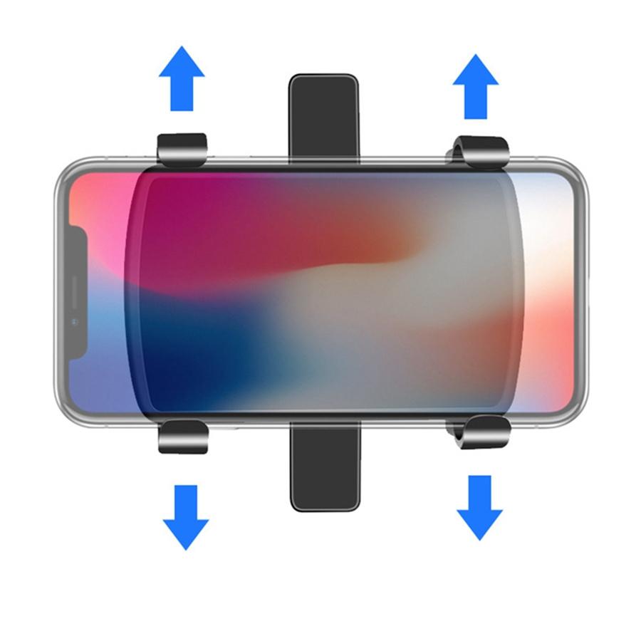 New 360° Black ABS Car Dashboard Visor Cell Phone Mount Stand Clip Holder Universal