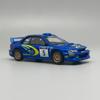 MINIGT 986 Subaru Impreza WRC99 1999 Rally Australia Winner #5 Australia exclusive Metal Blue 1:64 alloy car Model