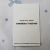 [USED] TXT Beomgyu New Membership Introduction Bonus FC Fan Club Trading Card