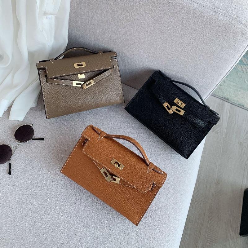 New leather women's bag high-end versatile handbag shoulder messenger bag