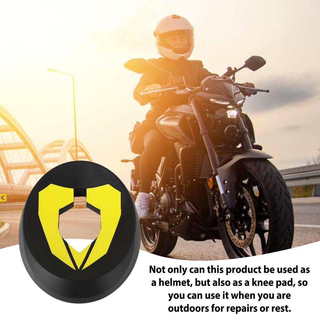 Portable Motorcycle Helmet Display Stand Holder Helmet Support Pads Donut Ring Motorbike Helmet Display Rack Accessories