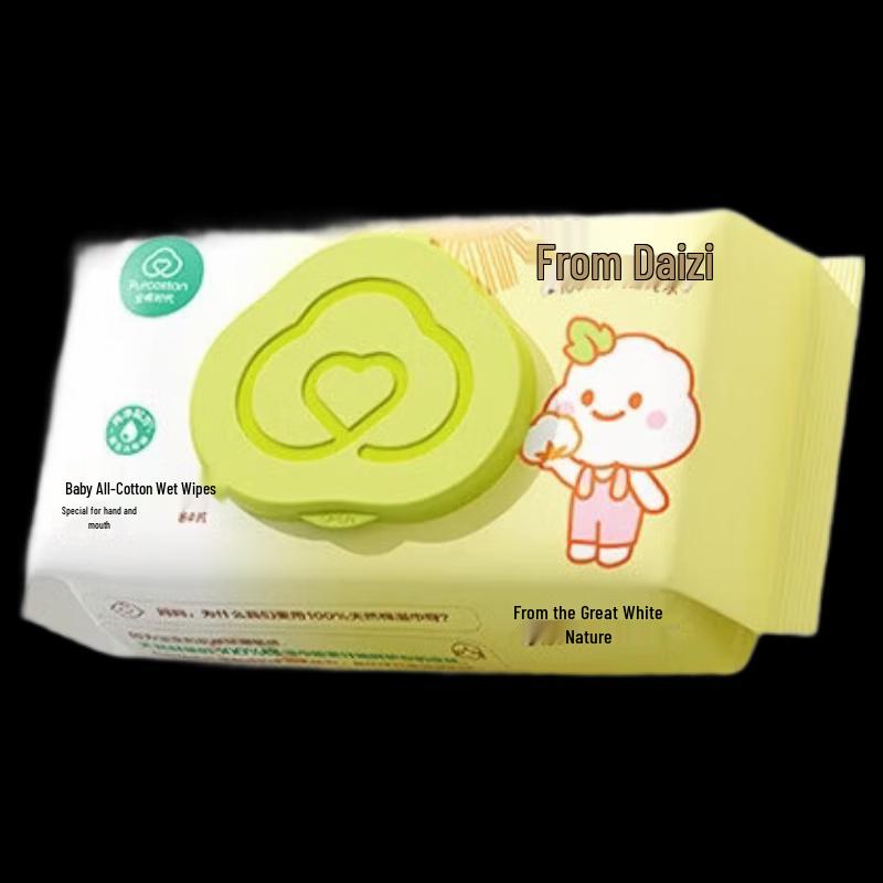 

PurCotton Cotton Wet Wipes - 8 Pack