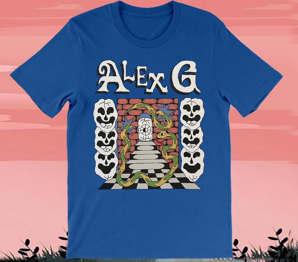 Alex G Poster Concert Short Sleeve Adult Unisex T-Shirt All Size S To 5XL Unisex T-Shirt S