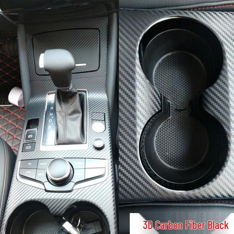 Borgward BX5 Carbon Fiber Interior Stickers: Gear & Door Panel Decor