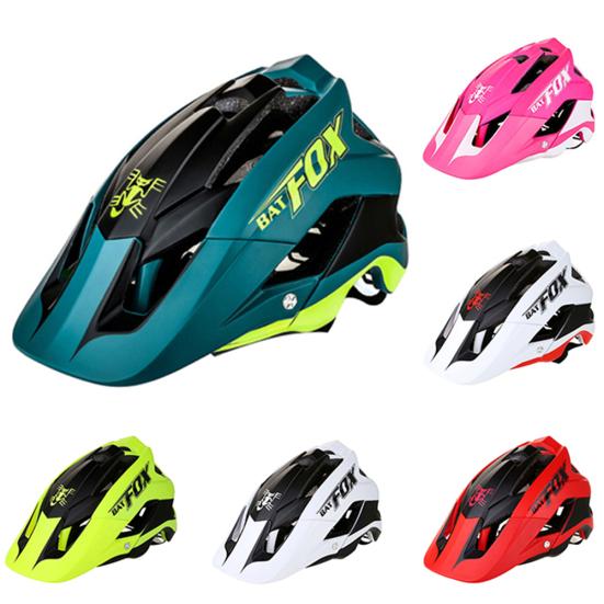 BATFOX Lehká prodyšná MTB Cyklistická Bezpečnostní helma pro venkovní sporty