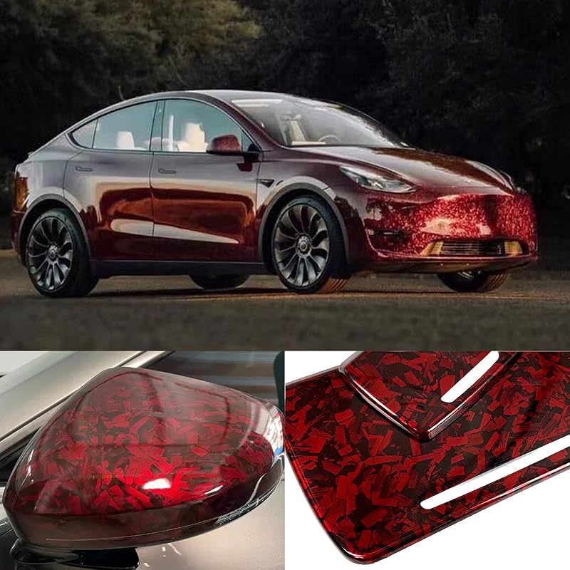 Chrome Black Forged Gloss Carbon Fiber Car Vinyl Wrap Roll Air Release Adhesive Film Decal Sheet DIY Decor