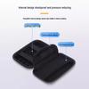 Portable Digital Storage Bag for Cables, Chargers, Hard Drives, Earphones, and USB Drives - Solid Color