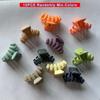 Colorful Candy Clasp Clip Mini Small Princess Head Broken Hair Clip Summer Forehead Bangs Side Clip Broken Hair Headpiece.