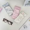 Modern Minimalist Pu Eye Glass Case With Soft Padding For Bedroom Storage