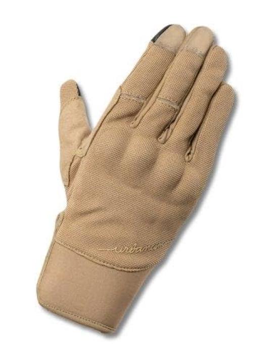 

urbanism Protect Urban Mesh Motorcycle Army WM Size UNG265 Gloves, Spring/Summer Model, Beige, (Women s)