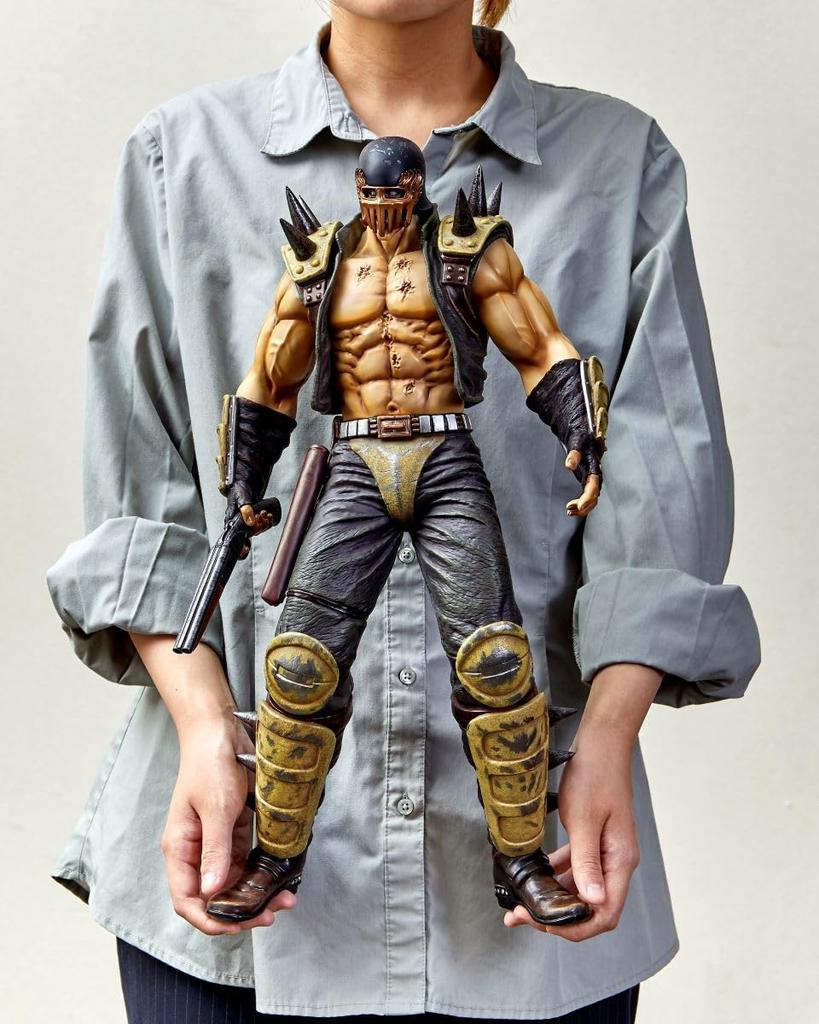 Kaiyodo Mega Soft Vinyl Fist of the North Star Jagi, approximately 500mm tall, non-scale PVC pre-painted, finished figure