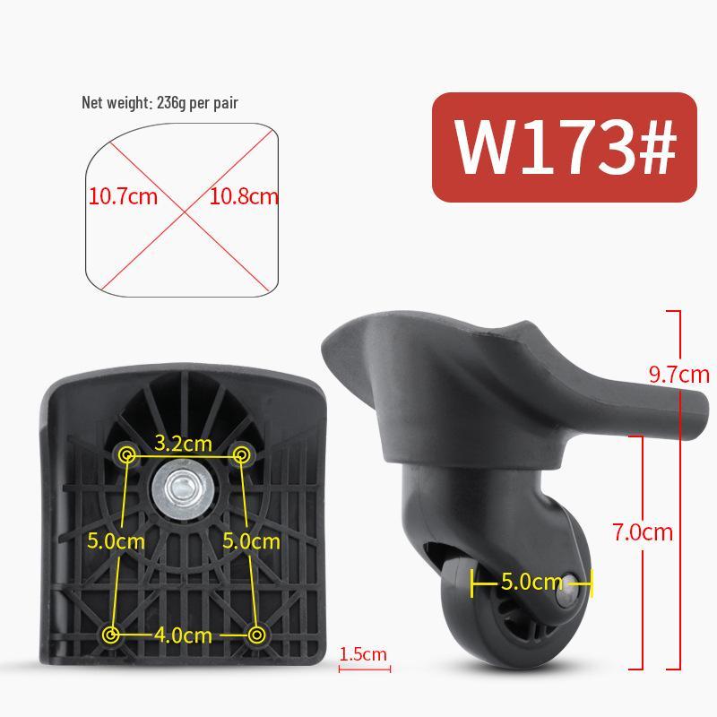 Universal Luggage Replacement Wheels - Trolley Suitcase Repair Accessories