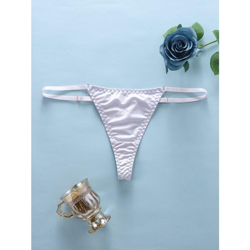 Moda Estiva Donna Nuova Sexy Vita Bassa Cotone Cavallo Perizoma Biancheria Intima