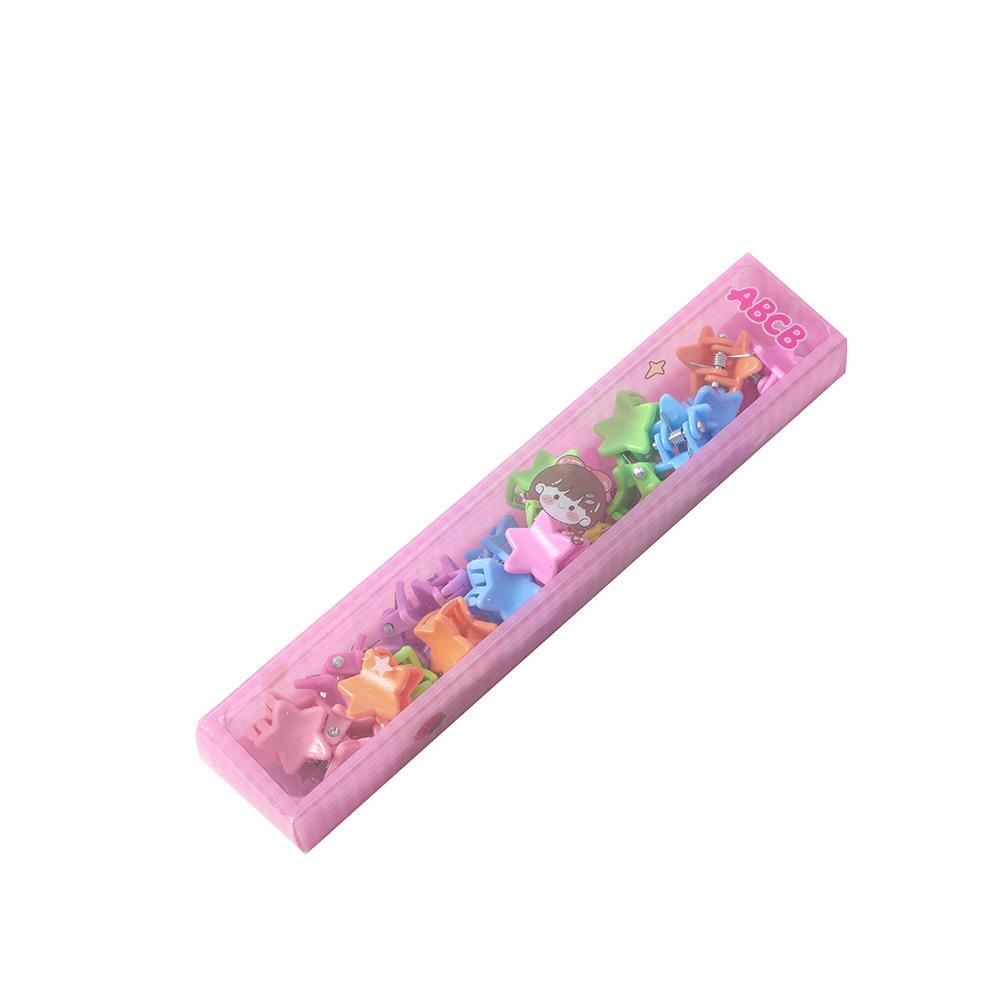 Boxed Kids' Hair Clips-Cute Versatile Dopamine Color Hair Accessories,Durable & Gentle on Toddlers' Hair,Perfect for Daily Wear