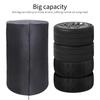 4PCS Car Spare Tire Cover Case Waterproof Auto Wheel Tire Storage Bags Vehicle Tyre Accessories Dust-proof Protector