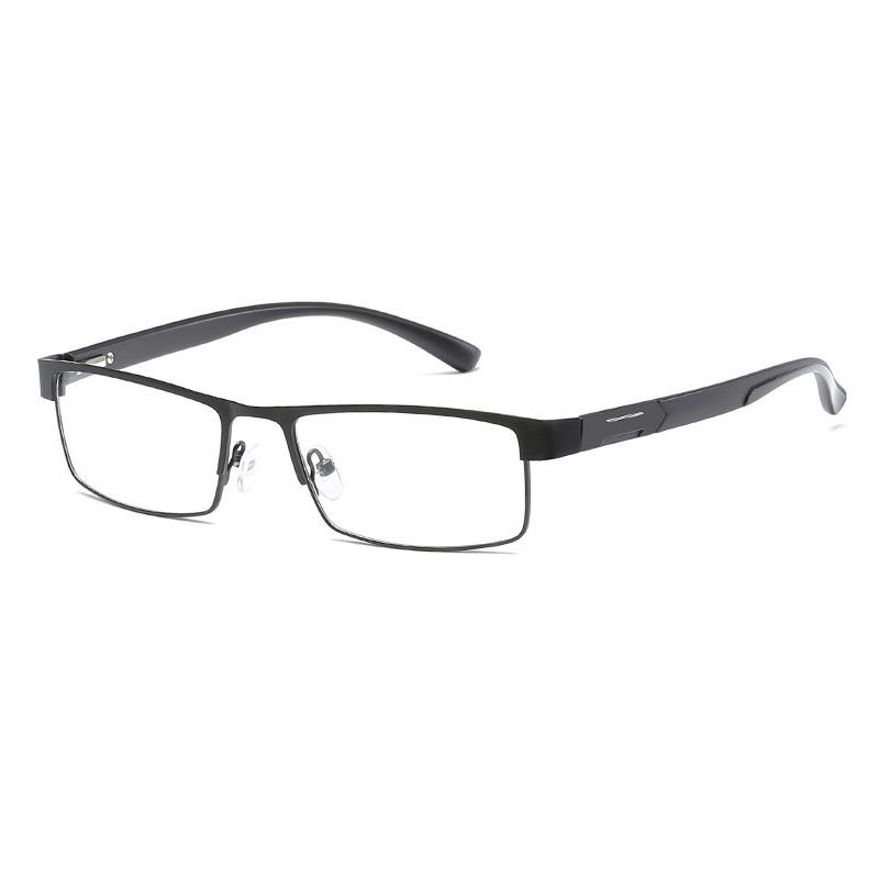 Highquality Metal Frame Men Reading Glasses Vintage Business Hyperopia Eyewear Male Reading Eyeglasses +1.0+1.5+2.0+2.5+3.0+4.0