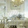 Soft Steel Wire Glass Bead Door Valance Hanging Curtain for Room Decor