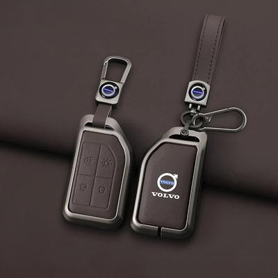 Capa Protetora de Liga de Zinco para Chave de Carro Suporte para Chaveiro Para FH16 RC FM EVRO 6 fh CARGO 555 FM Caminhão Pesado Chave Acessório de Proteção Completa