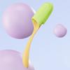 Pet Finger Toothbrush Soft Bristles One-finger Operation Comfortable Grip Teeth Care Dog Cat Cleaning Brush for Daily Use