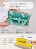 Encore Small Long Wallet [3cm Small Long Wallet, High-Quality Look, Two-Tone Design] Genuine Leather Thin Wallet for Women, Small, Slim,