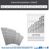 25-Piece High-Speed Steel Mini Twist Drill Bit Set In Plastic Box