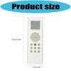 Air Conditioning Remote Replacement Remote Control Suitable for Ensuring Long Lasting Performances and Compatibility