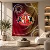 Decorative Tapestry,Sunderland Football Printed Wall Art, Lightweight Wall Hanging For Bedroom Background