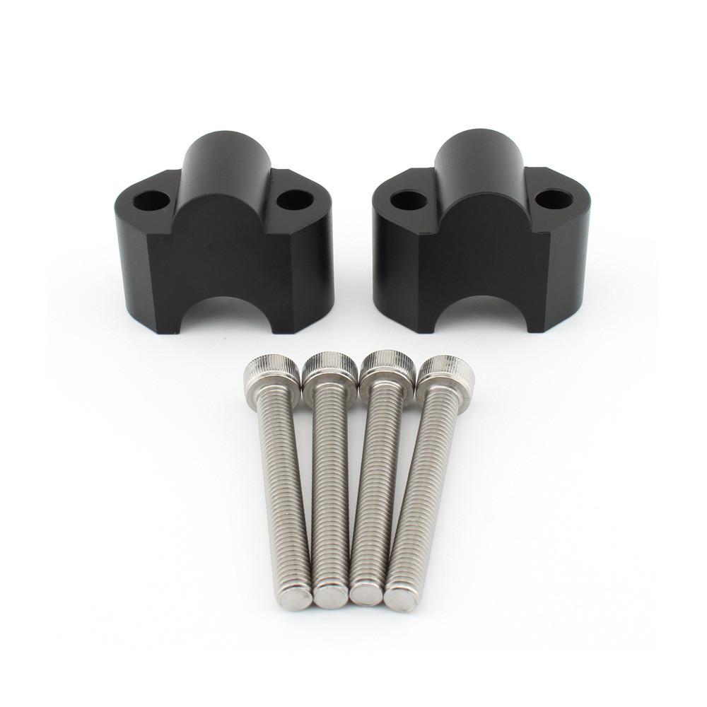 Handlebar Durable Aluminum Risers For Kawasaki Versys 650 Kle650 Enhancing Riding Experience