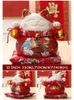 10 inch Ceramic Lucky Cat Money Bank Maneki Neko Fortune Cats Porcelain Happy Smiling Cat Figures Feng Shui Decor Ornament