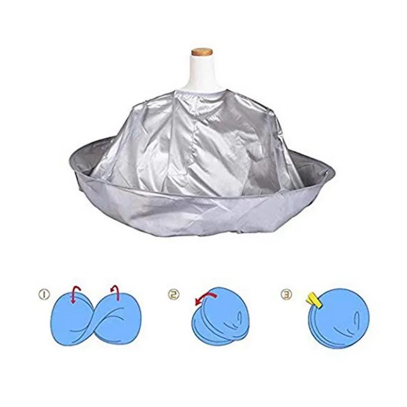 DIY Hair Cutting Cloak Umbrella Cutting Styling Cloak Wrap Salon Barber Gown Cape Hairdressing Hairdresse