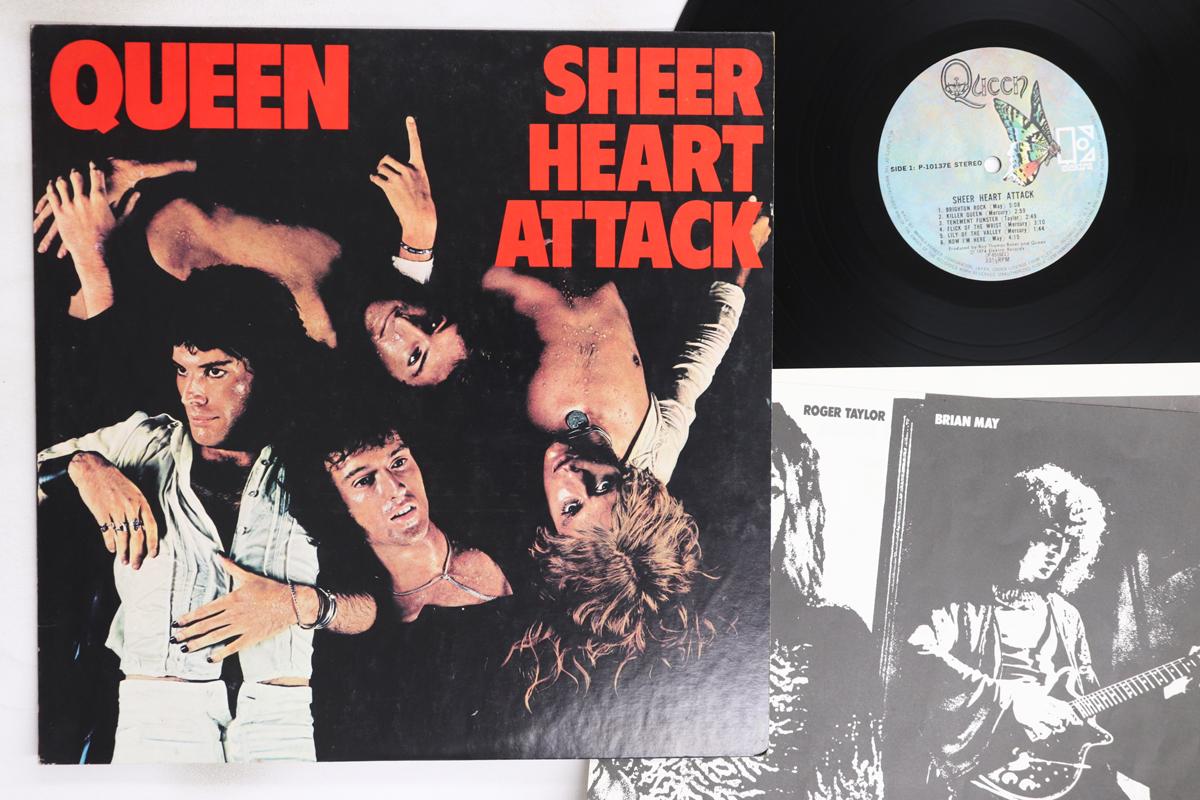 

LP Record QUEEN - Sheer Heart Attack P10137E ELEKTRA 1976 Japan Rock Used