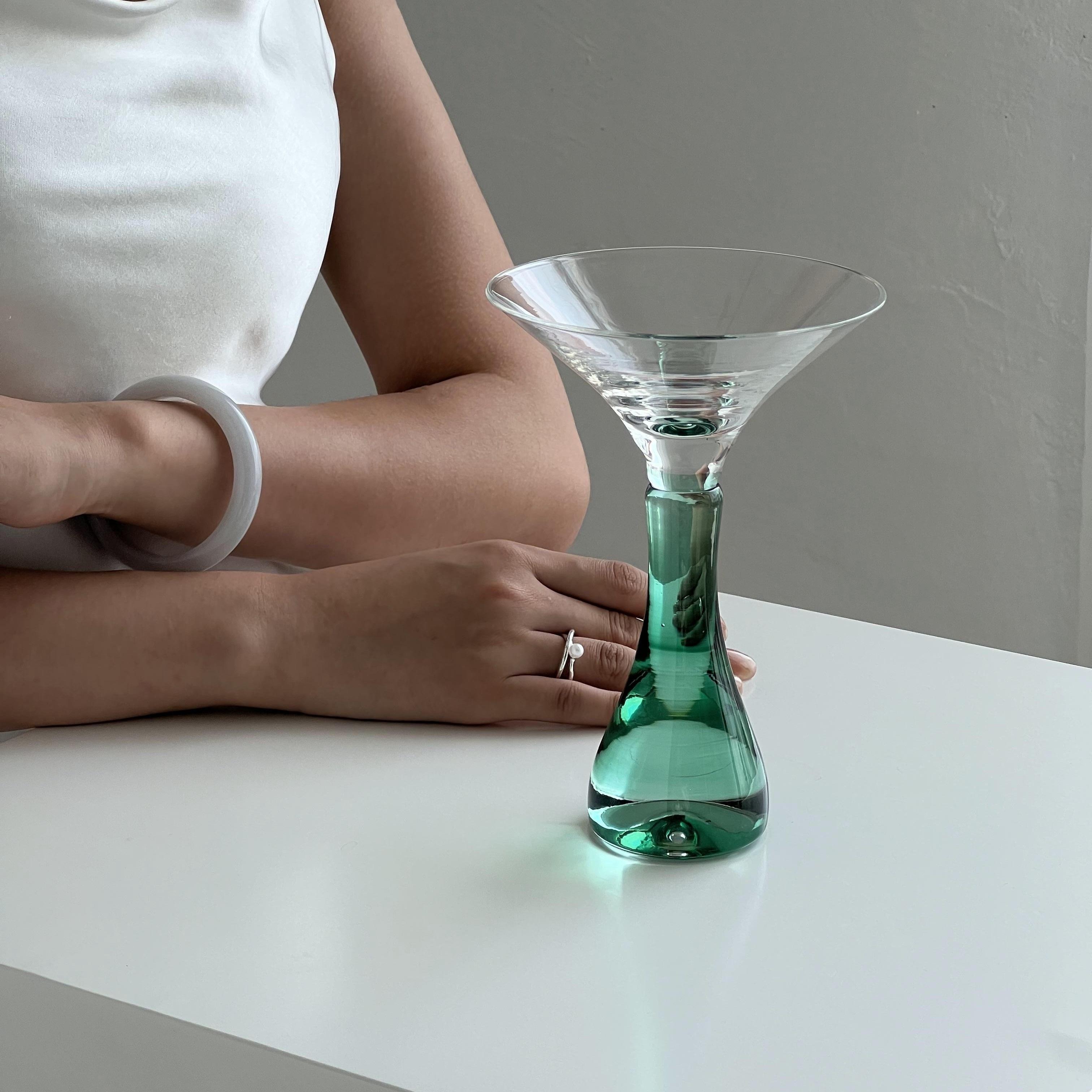 

1 шт., коктейльный бокал с грибным дизайном, прозрачный зеленый бокал для вина, креативные бокалы для шампанского, чашки для питья для бара, паба, клуба, ресторана, посуда для домашнего использования