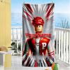 Roblox Customizable Name Beach Towel Super Soft & Absorbent Ideal for Travel Outdoor Swim Pool Yoga Surf Camping Hiking Gym Gift Holiday