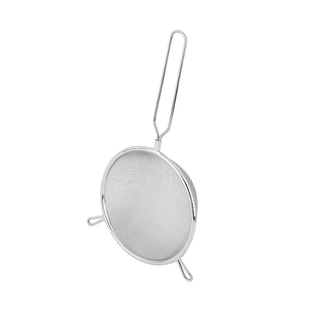 Stainless Steel Flour Filter Screen Soybean Milk Filter Screen Cooking Spoon Double Ear Screen Snack French Fries Kitchen Tools6
