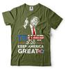 Donald Trump President Tshirt 2024 Elections Keep America Great Trump Shirts