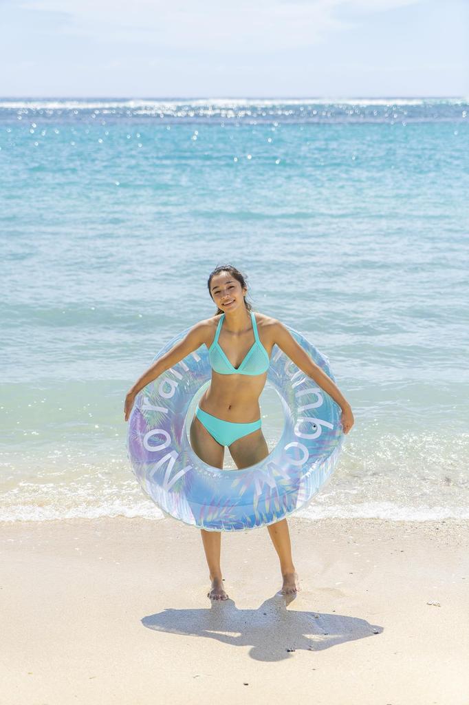 IGARASHI 120cm Rainbow Palm Tree Float with Rope RLD-120R