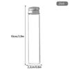 Coffee Bean Glass Tube With Aluminum Tool Bottled Tubes Grain Storage Wooden Sealed Airtight Canisters