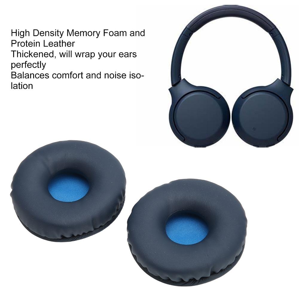 2 Pezzi Facili da Installare Cuscinetti Auricolari di Ricambio Copri Orecchie per Cuffie Wireless WH XB700 Parti di Ricambio
