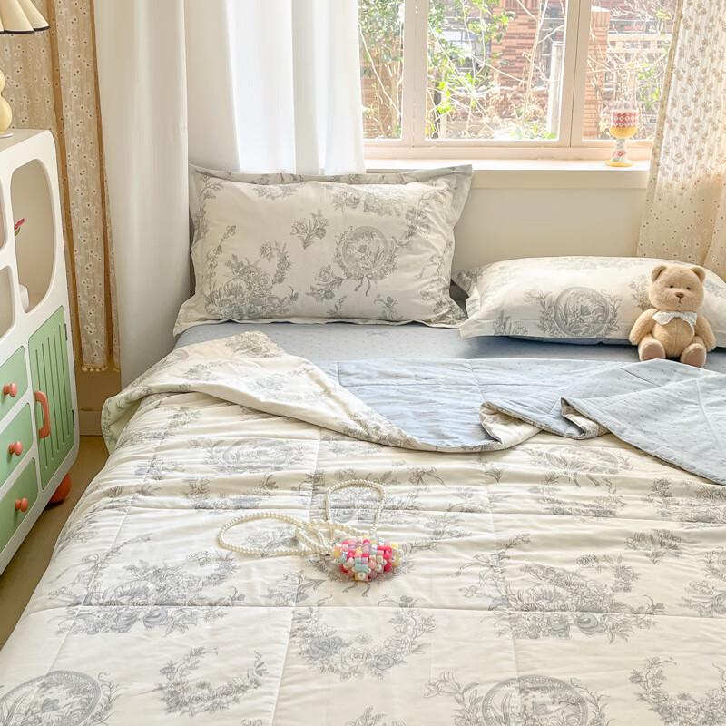 Zuoyouzhuo 100% Cotton Summer Cool Quilt