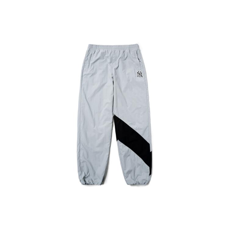 New MLB Knitted Sports Pants Unisex Gray 3AWP10014-50GRS