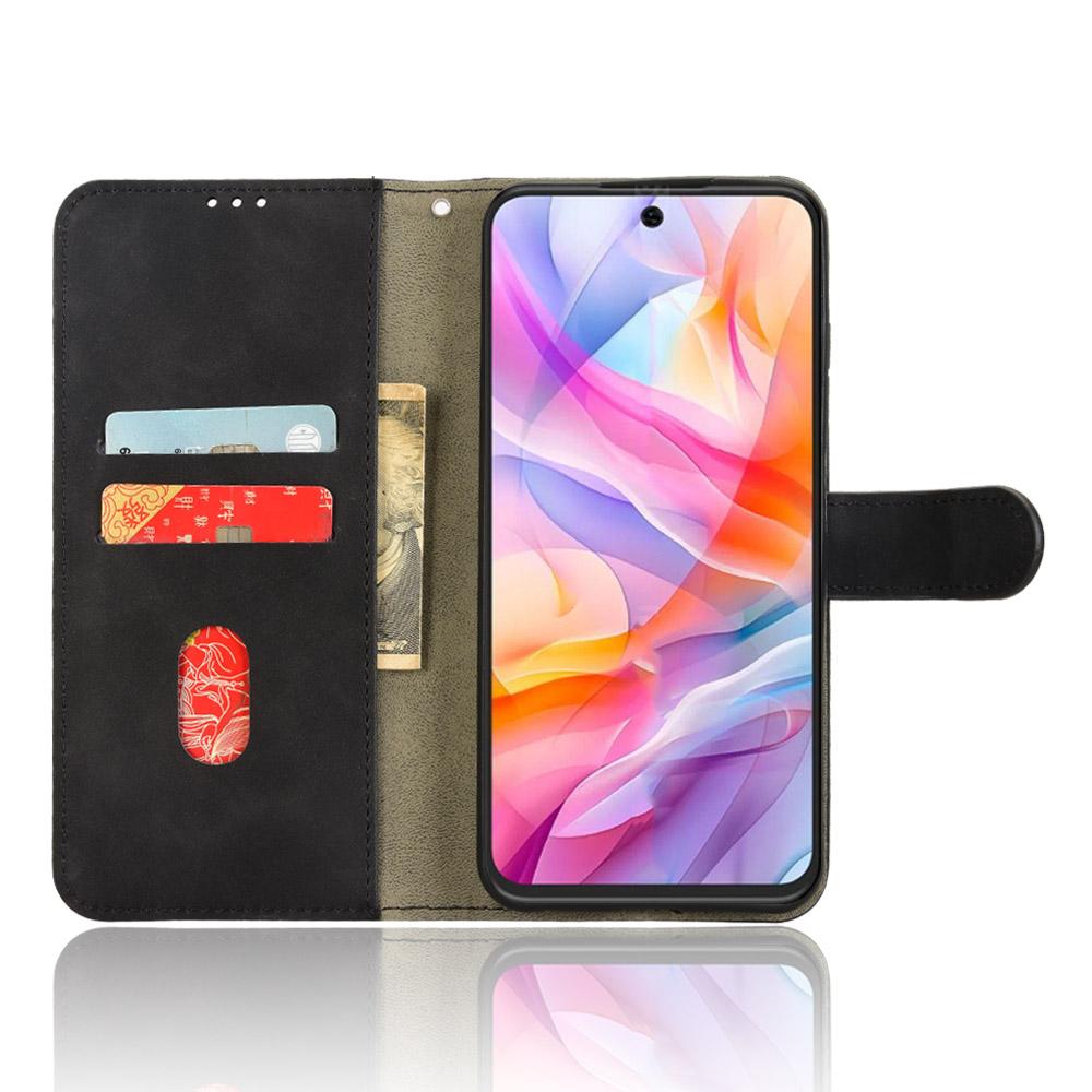 For ZTE Blade V70 Vita Leather Case Skin Feel Anti Drop Wallet Flip Phone Cover