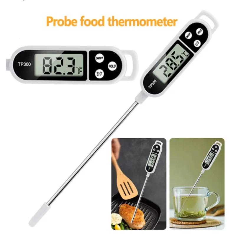 Probe BBQ Electronic Oven Kitchen Tools Digital Kitchen Food Thermometer TP300 Water Oil Thermometer for Meat Cooking Food