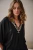 Izabell Black Women's Blouse 36/38