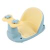 Baby Bath Seating Anti Slip PP Portable Infant Shower Chair with Secure Suction Cups for Washroom Bathroom