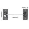 360 Degree Fridge Lock Refrigerator Locks No Drilling with Buttons Safety Lock Child Lock for Windows Fridge & Cabinets