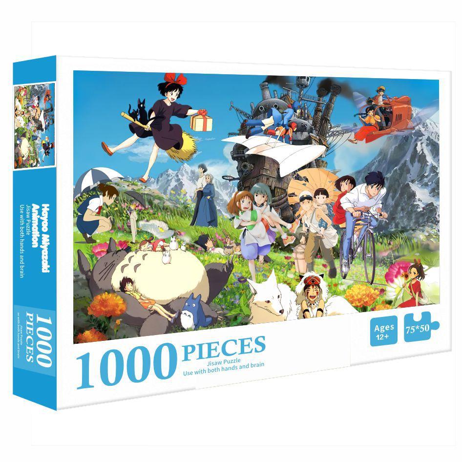 Аниме Персонаж Головоломка Игрушка Головоломка Игрушка Головоломка Игрушка 1000 шт. One Size